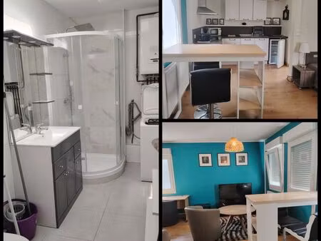 studio meublé rénové