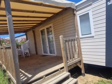 mobil-home 3 chambres en bord de mer – canet en roussillon village 4⭐️⭐️⭐️⭐️