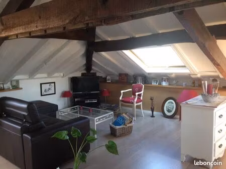 centre-ville d'hendaye  location d'un loft cosy de standing d'une superficie de 40m2