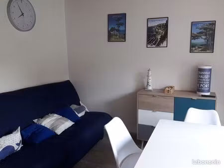 [étudiant] appartement t2 avec parking & jardin – st pair sur mer