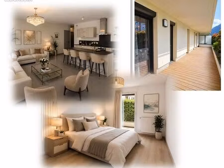 appartement 3 chambres - 93 m² - st pierre en faucigny