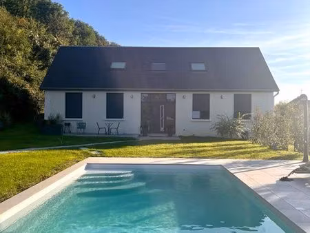 maison de campagne avec piscine et spa