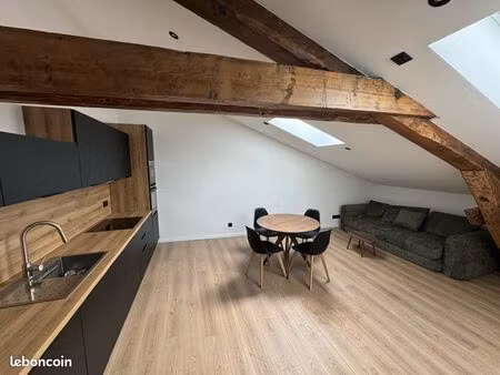 appartement t2 meublé de standing – hyper centre bourgoin-jallieu