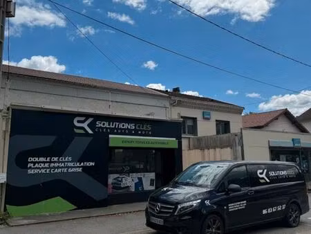 local commercial loué – rentabilité brute 8 % – emplacement n°1