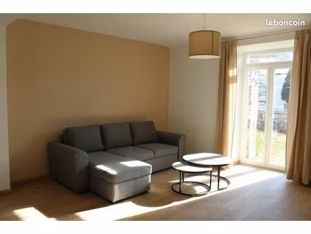 appartement f3 meublé à munster - jardin  garage