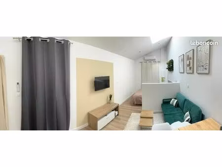 superbe t1 meublé