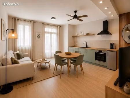 t2 meublé & rénové – 42 m² – à deux pas de la gare de lancey