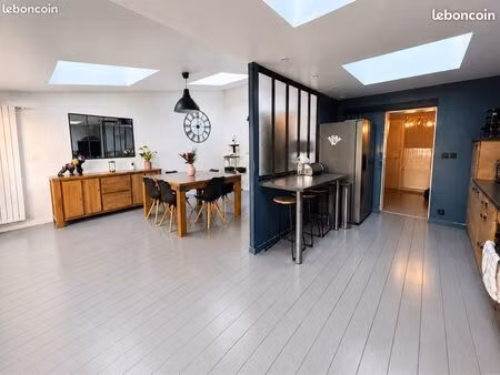 ? maison 132 m² – 4 chambres – garage 15 m² – parc monod