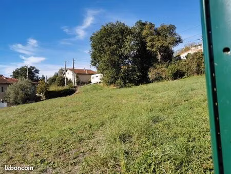 terrain déjà loti de 1000m2 dans castres  quartier roulandou