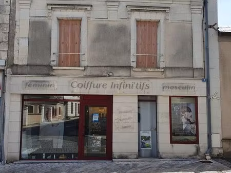 salon de coiffure mixte avec appartement et jardin