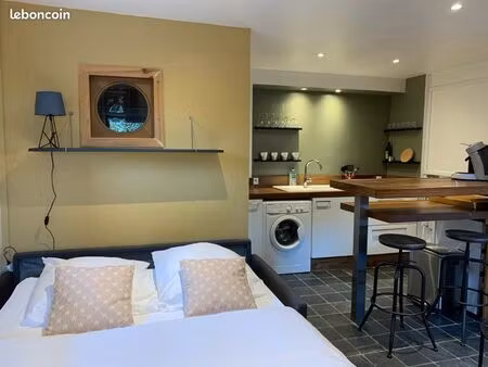 studio meublé 22m² tout inclus  terrasse  calme & verdure  campagne de villeneuve d’ascq