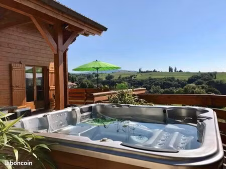 chalet contemporain d’exception – 235 m² – vue mont-blanc – spa – studio indépendant – pro