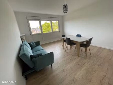 beuvrages (59) – place de bruxelles appartement meublé – 54 m² – 2 chambres 650 charges co