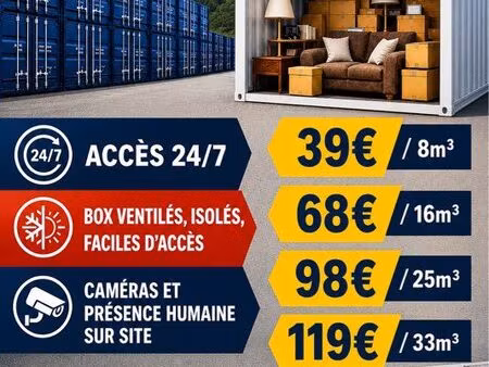 box pour véhicules et mobilier ◊