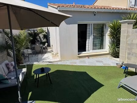 à louer maison meublée avec jardin idéalement située
