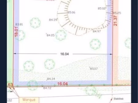 terrain 300m
