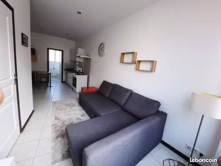 studio meublé 24 m2 à louer – centre de meslan