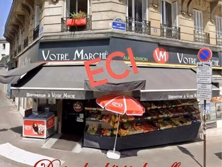 fonds de commerce alimentation 166 m²