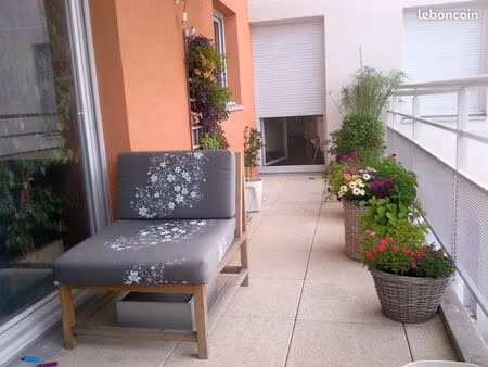 t3 terrasse garage - calme & lumineux