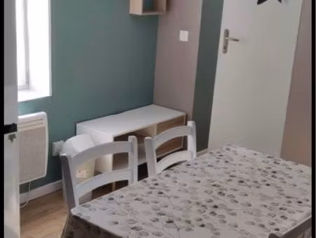 studio meublé rénové