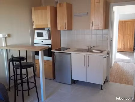 t2 meublé de 30m2  chauffage inclus