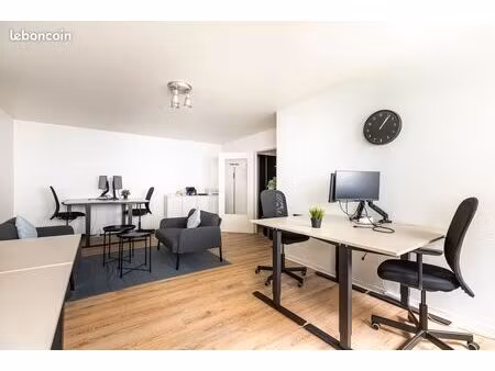bureaux indépendants équipés (3j/semaine)
