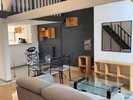 meublé appartement 2/3 pièces 67m2 en duplex