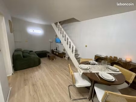appartement t3 duplex meublé – thonon-les-bains – proche gare / léman express - hyper cent