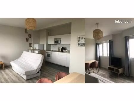 studio meublé et rénové 32m2-tram botanique