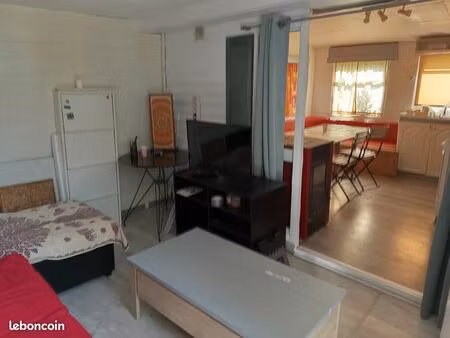 vente terrain clos avec mobil home
