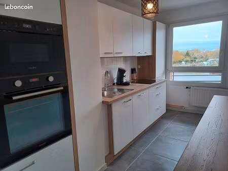 t2 meublé à annappes avec terrasse / garage