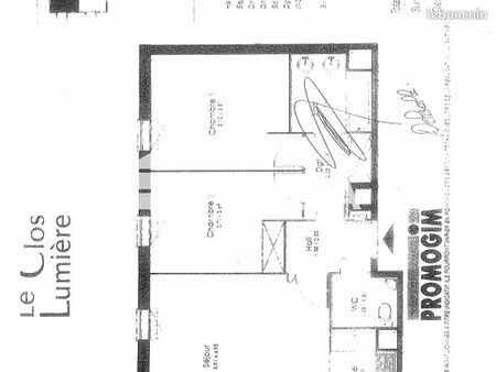 appartement 3 pièces 59 m²