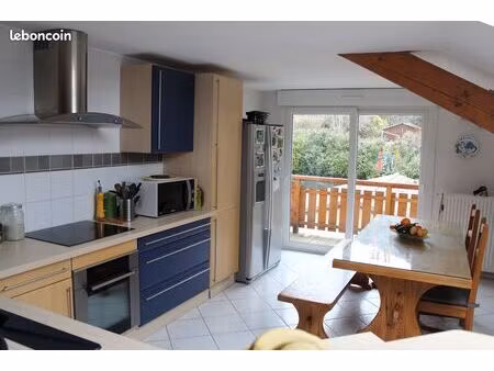 appartement f4 – dernier étage avec vue montagne – juffly (coteaux des voirons)
