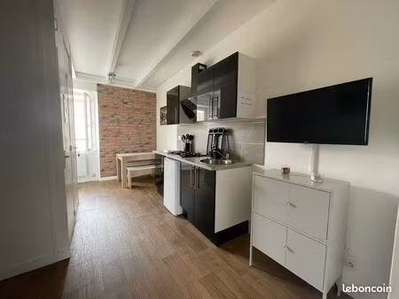 appartement t2 meublé - 35m2 - centre ville chauvigny -