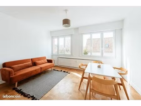 appartement t3 meublé 67m² - garage inclus