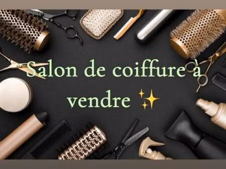 salon de coiffure à vendre
