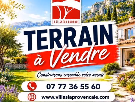 terrain 464 m² caumont sur durance