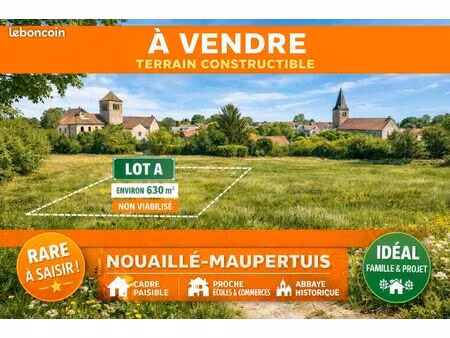 nouaille maupertuis - terrain constructible