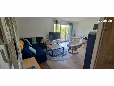 appartement 3 pièces traversant avec terrasse sans vis-à-vis et garage