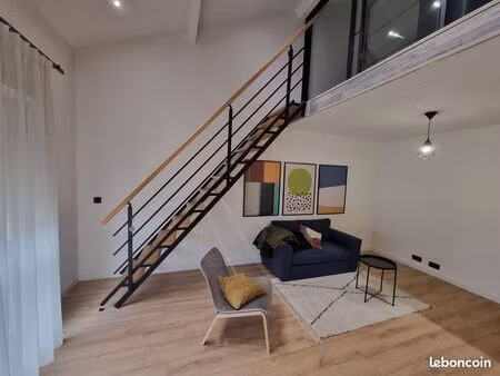? disponible à partir du 5 juillet – charmant duplex 55 m² à annemasse en hypercentre (cha