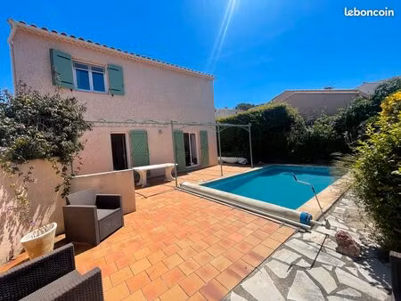 villa 5 pieces + piscine et dependance