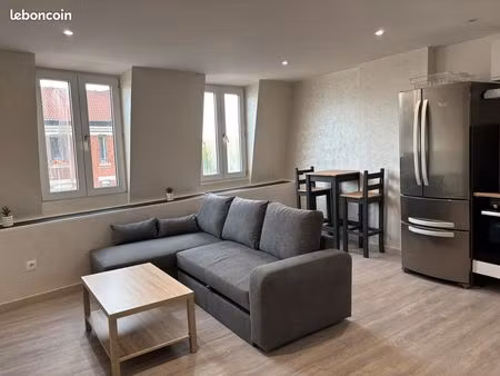studio meublé spacieux idéalement situé