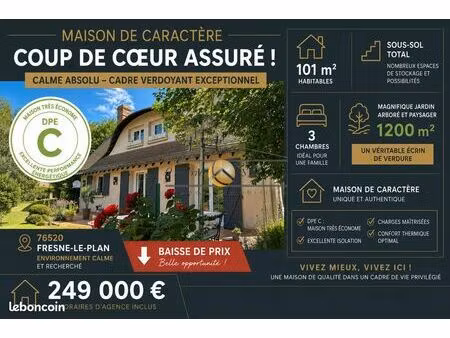 maison 4 pièces 101 m²