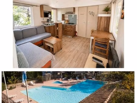 ◊ urgent – mobil-home 2 chambres – 16 900 – cause mutation professionnelle ◊