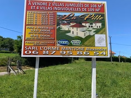 villas et villas jumelées