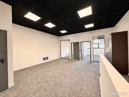 bureaux neufs à louer - plateau de 97m² à poisy