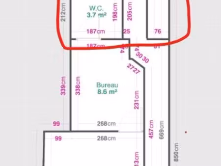 local commercial 40 m² – emplacement n°1 centre-ville arras – direct propriétaire