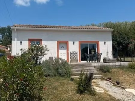 maison récente avec jardin