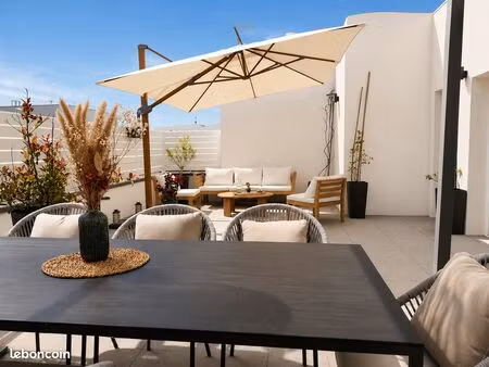 appartement d’architecte intérieur - 83m² - terrasse de 42m²