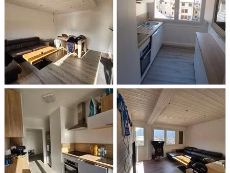 appartement t3 meublé 72 m2 - deux chambres - traversant très lumineux - à louer à l'année